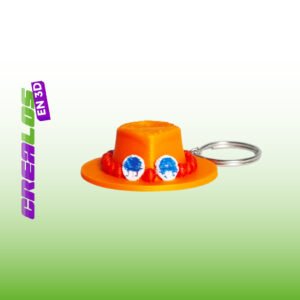 Llavero Sombrero de Portgas D. Ace – One Piece